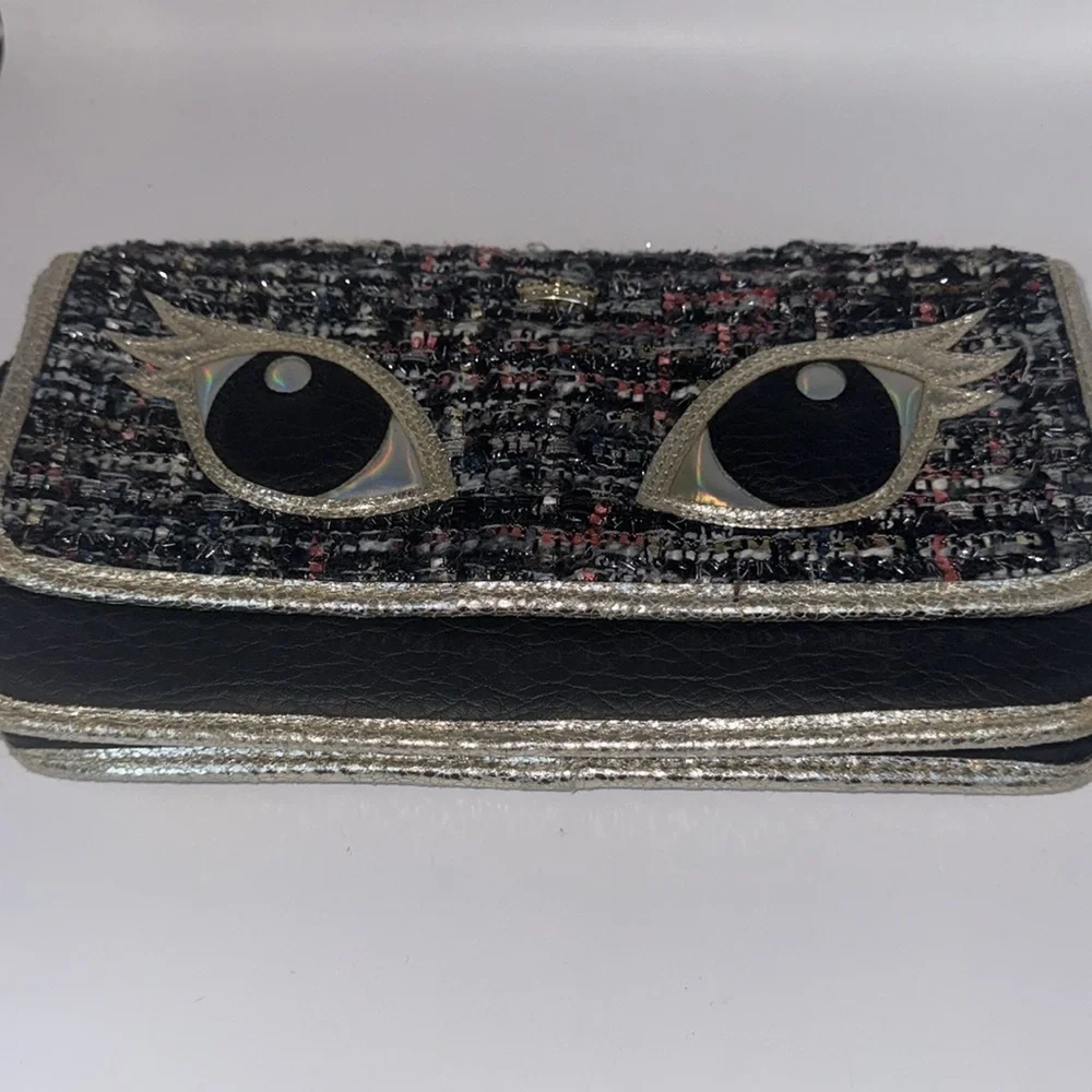 Juicy Cotoure cat face wristlet